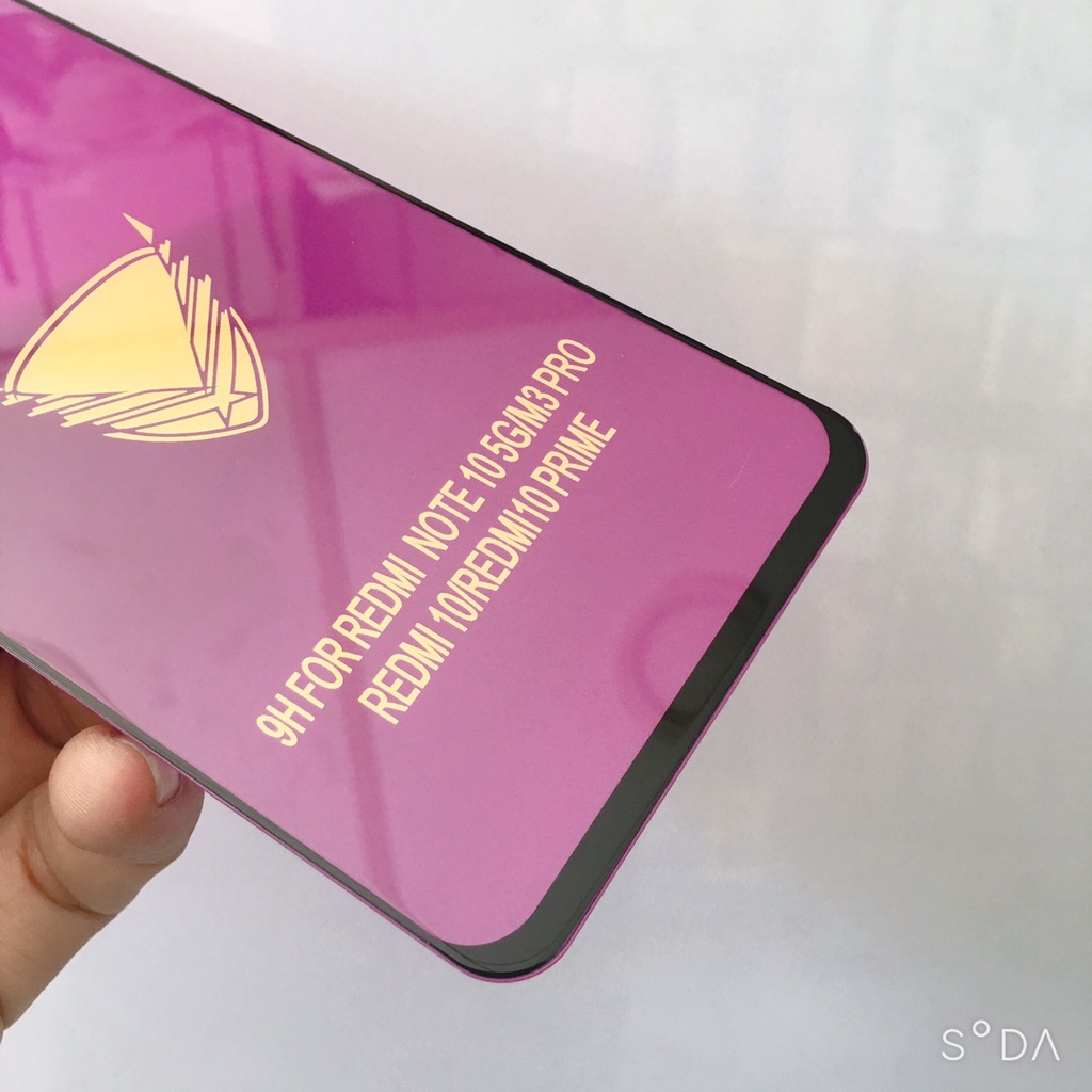 Dán kính cường lực Og cho Redmi Mi 9T / Mi 10i / Mi 10T / Mi 10T 5g / Mi 10T Pro full màn hình - Hàng Nhập Khẩu
