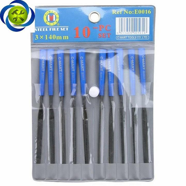 Dũa bộ 10 cây CMART E0016