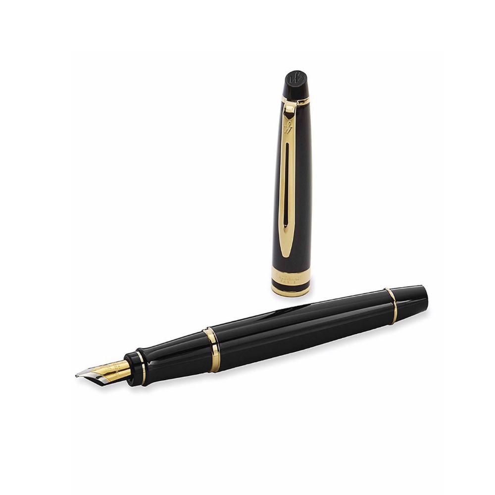 Bút Bút Máy Waterman Expert Black Kèm Túi Giftset Cao Cấp Dành Cho Doanh Nhân , Khẳng Định Đẳng Cấp Cá Nhân