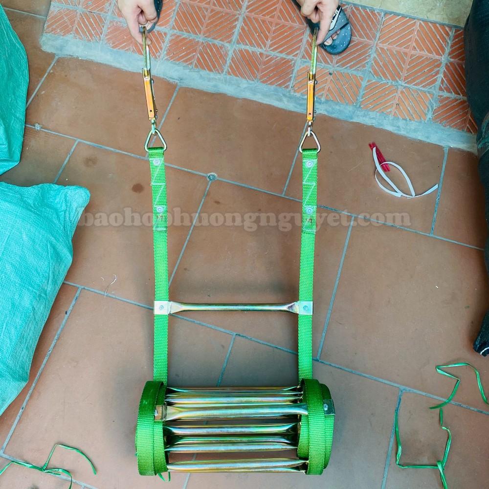 Thang dây thoát hiểm, thang dây cứu sinh an toàn dễ sử dụng