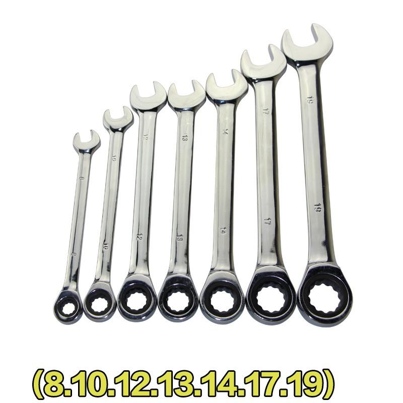 Bộ cờ lê bánh răng 6-8-10-12-13-14-17-18-19-21-22-24-30-32mm