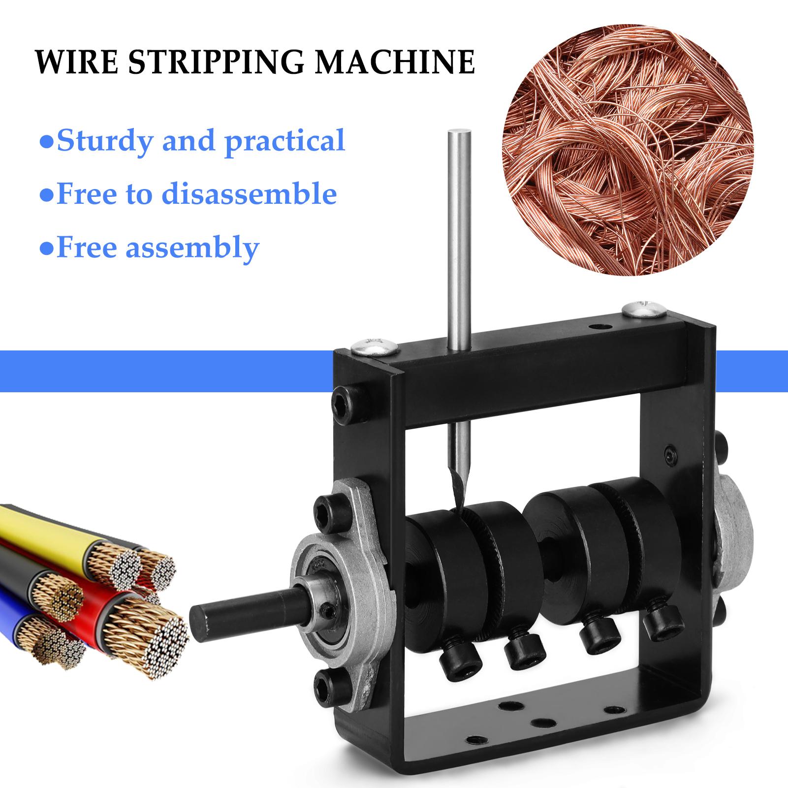 Portable Manual Wire Stripping Machine Scrap Cable Peeling Machines Stripper for 1~30mm Utility Hand Tool Can Connect