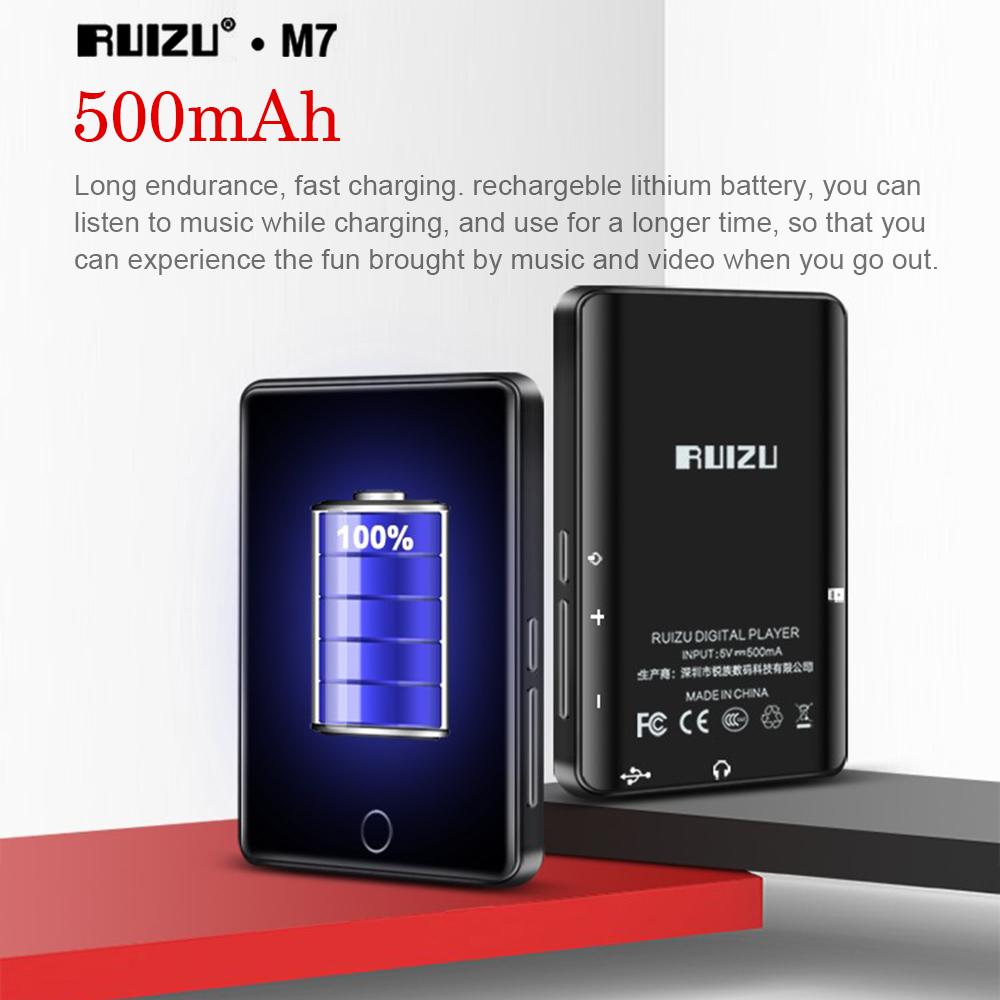 Máy nghe nhạc MP3 RUIZU M7 đa chức năng, màn hình 2,8 inch độ nét cao, Tích hợp bộ nhớ 8 / 16GB