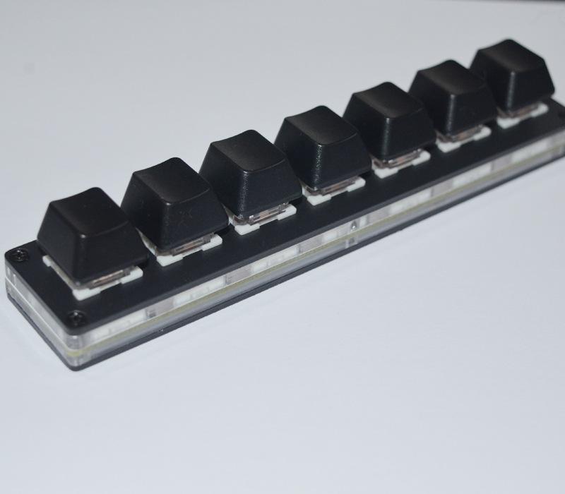Bàn phím mini thuận lợi nhất Mật khẩu một phím 7 phím sao chép và dán phím tắt kết hợp tùy chỉnh trò chơi âm thanh osu đa phương tiện