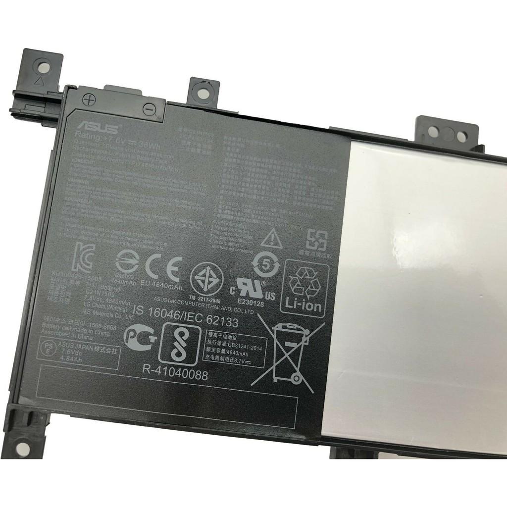 Pin Dùng cho Laptop Asus VivoBook X556 A556U X556UA A556UB X556UQ X556UJ X556UR A556UF C21N1509 38Wh