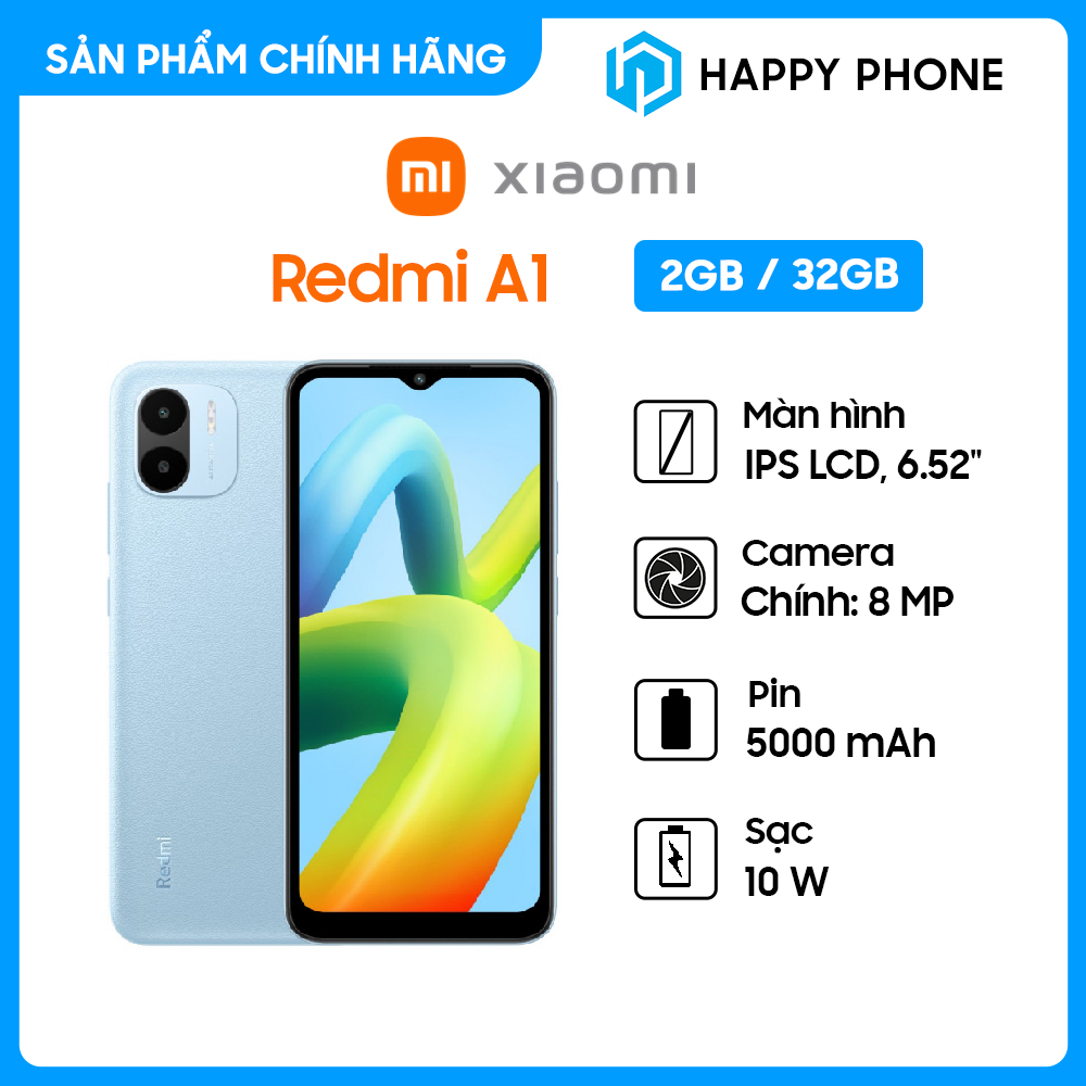 Điện thoại Xiaomi Redmi A1 - Hàng chính hãng