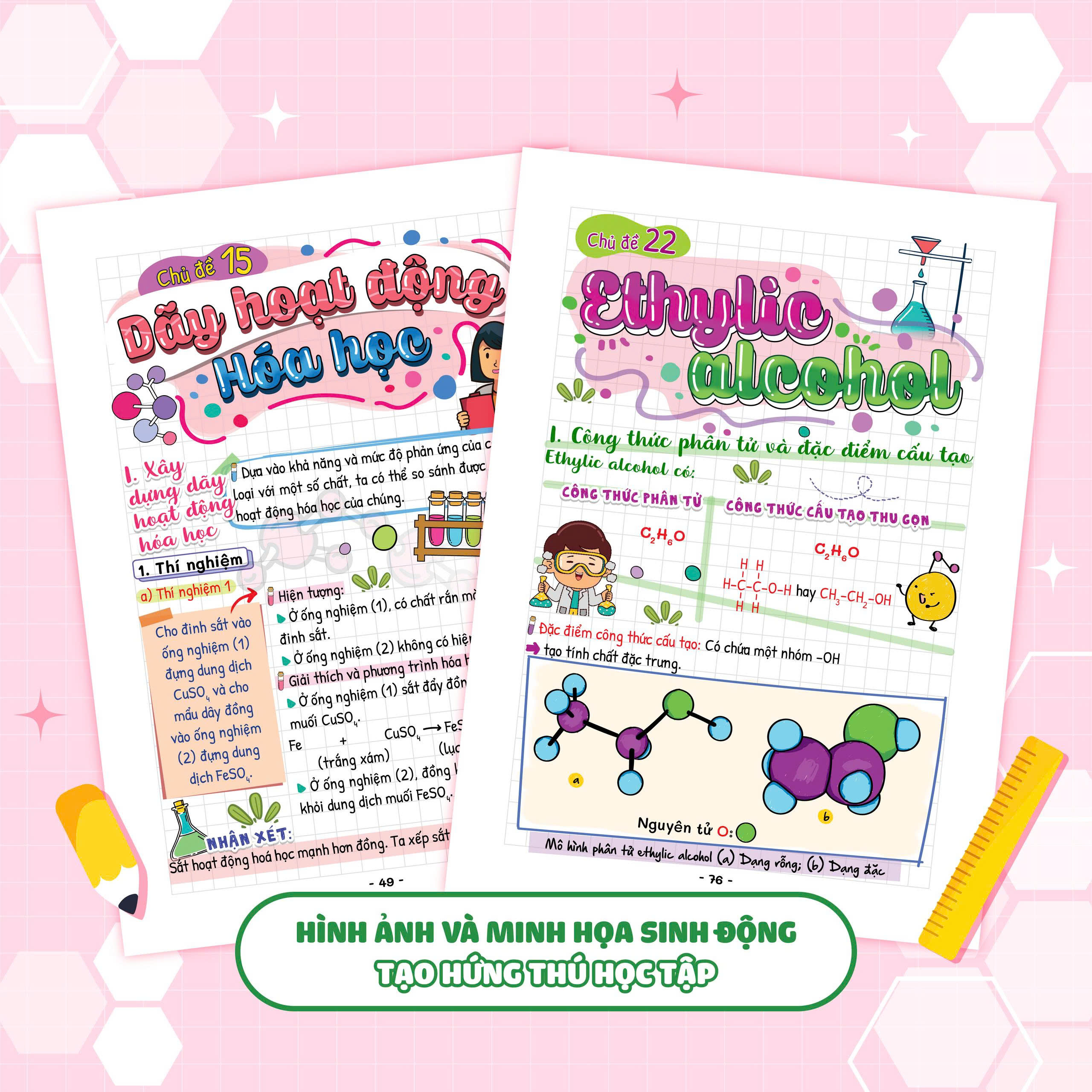 Sách Takenote Khoa Học Tự Nhiên Lý - Hóa - Sinh Lớp 9