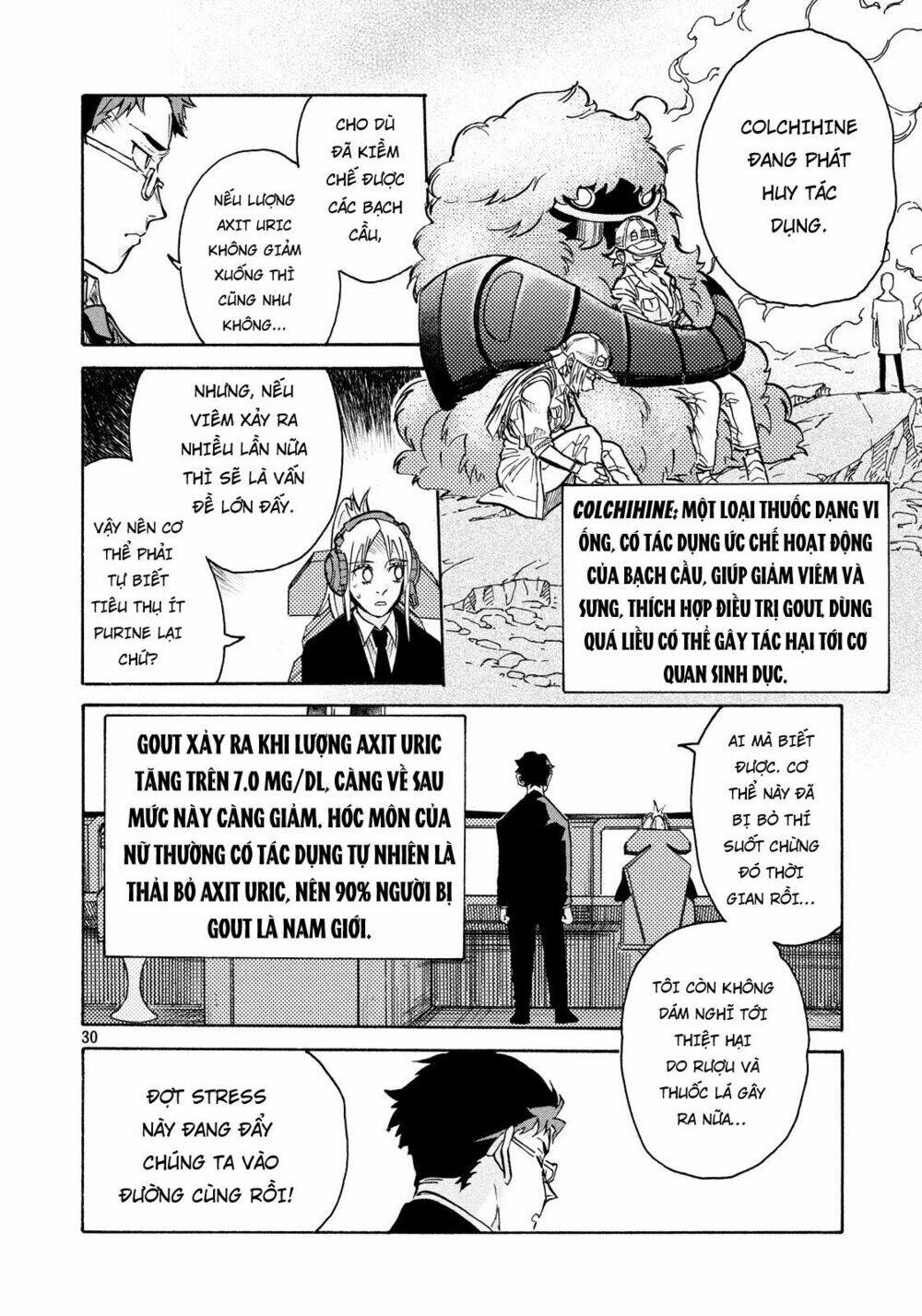 biệt đội tế bào black - hataraku saibou black chapter 8 30