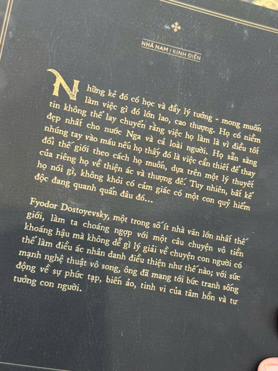 (TÁI BẢN, BÌA CỨNG) LŨ NGƯỜI QUỶ ÁM – Fyodor Dostoyevsky – Nguyễn Ngọc Minh dịch - NXB Hà Nội – Nhã Nam