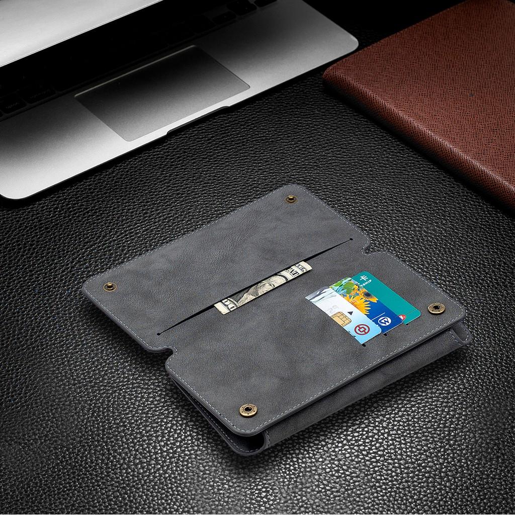 Ốp lưng điện thoại dạng ví da lật có ngăn đựng thẻ cho Samsung Galaxy A70S A50S A30S A70 A50 A40 A30 A20 A10