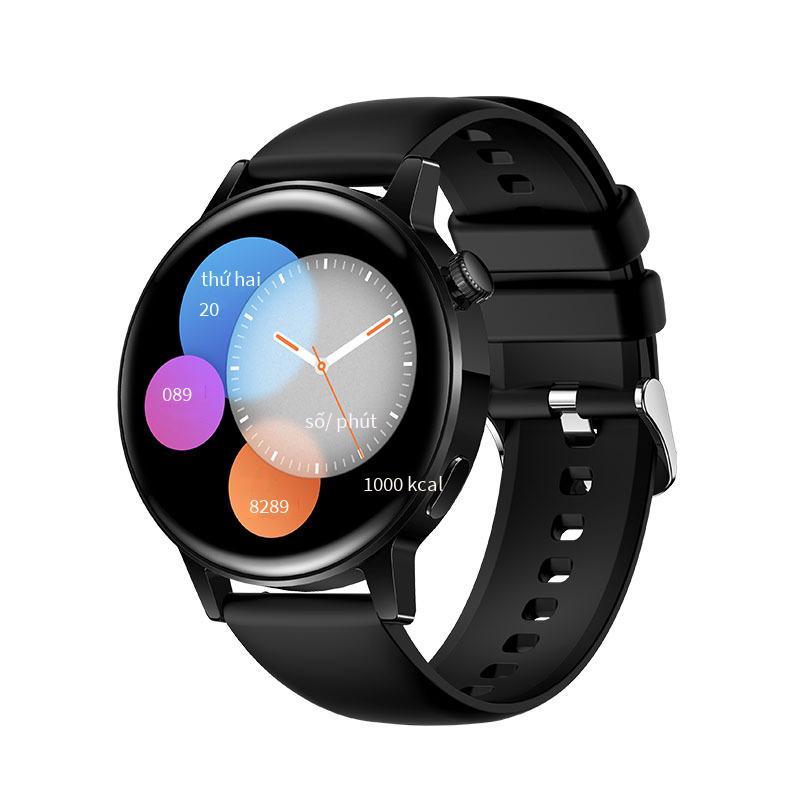 Đồng hồ đeo tay nữ AK03 phong cách mới nhất, đồng hồ thông minh thanh toán cuộc gọi Bluetooth, đồng hồ nghe nhạc sức khỏe nhịp tim