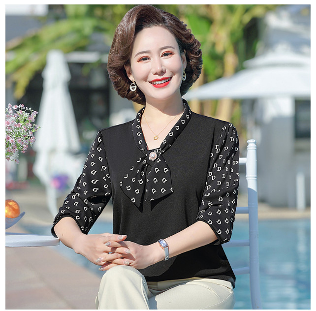 Áo Thun Cho Mẹ Sang Trọng SM28 - Hàng Quảng Châu Cao Cấp