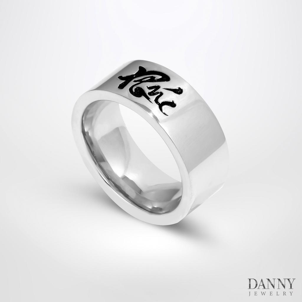 Nhẫn Bạc 925 Danny Jewelry Phúc Lộc Thọ Xi Rhodium N0063
