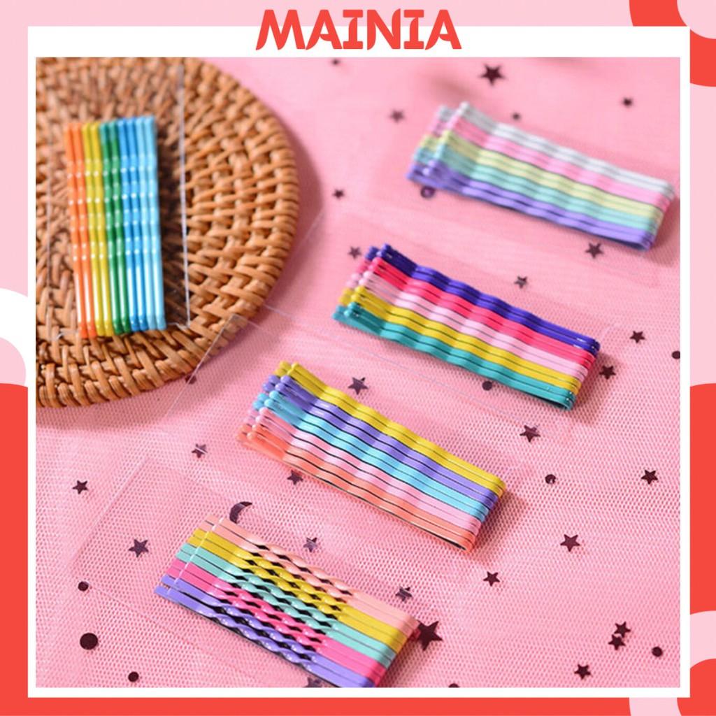 Vỉ 10 Kẹp Tăm Nhiều Màu Sắc Set 10 Cái Kẹp Tăm Mainia Shop