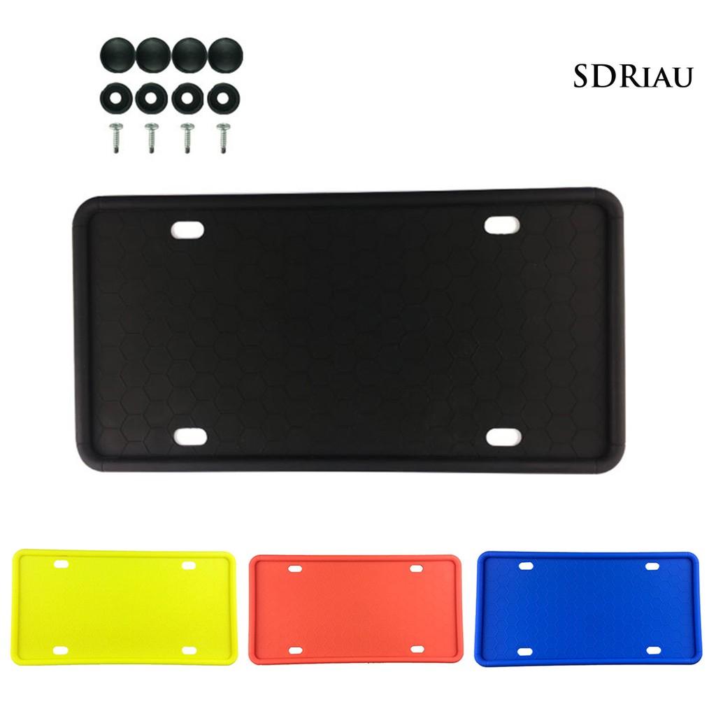 Khung Silicone Gắn Biển Số Xe Hơi Chống Rỉ Sét Tiện Dụng