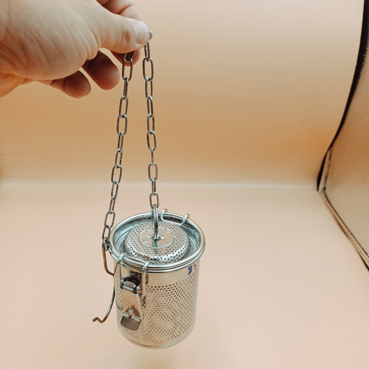 Dụng cụ lọc trà, thảo dược và gia vị bằng inox đủ size cao cấp
