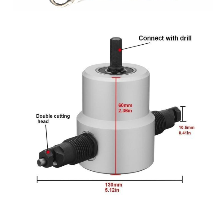 Đầu cắt tôn gắn máy khoan cầm tay, YT-160A