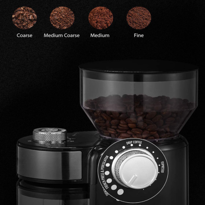 Máy xay hạt cà phê cao cấp CG835 - Chất liệu: Nhựa ABS cao cấp, thép không rỉ 304 - Công suất: 150W