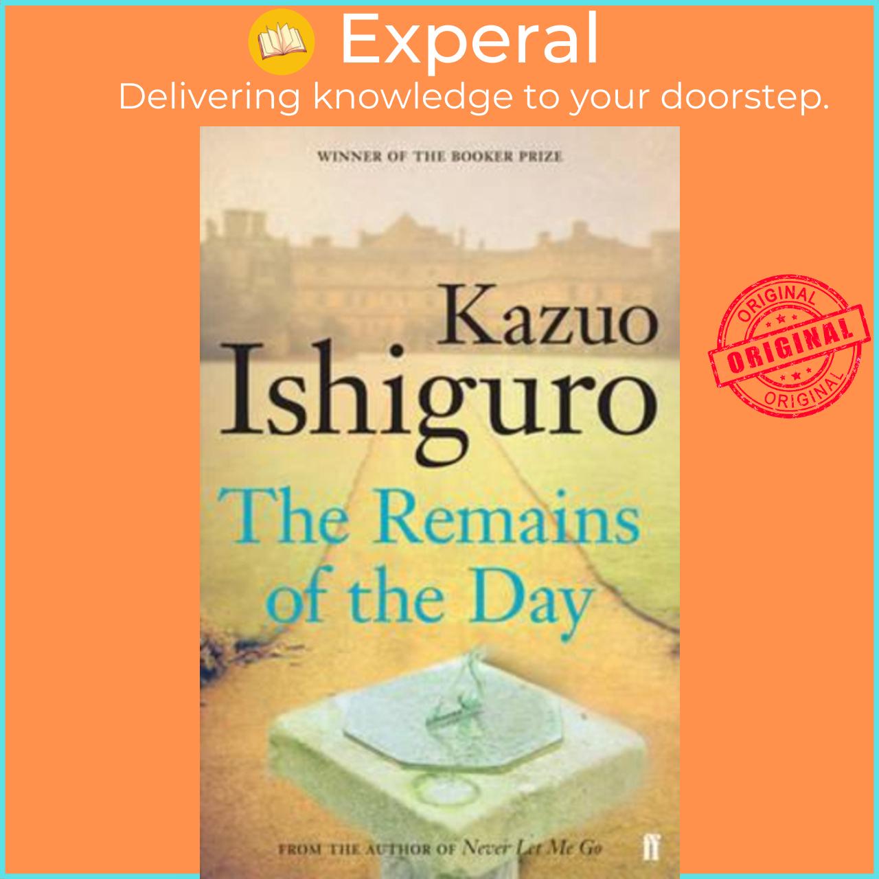 Sách - The Remains of the Day by Kazuo Ishiguro (UK edition, paperback)