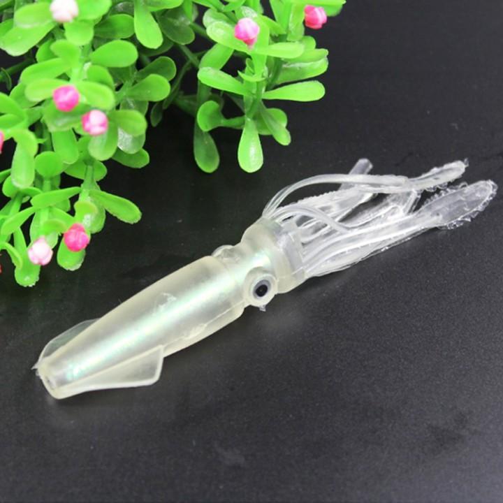 Mực Mềm Giả Mồi Câu Cá Phát Sáng Trong Bóng Tối 8 Gr - thegioidocau