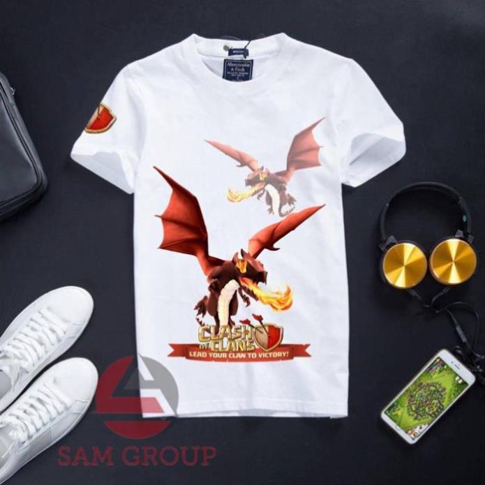 VHL Store Áo thun in hình Clash of Clans giá siêu sock - Queen VHL Store