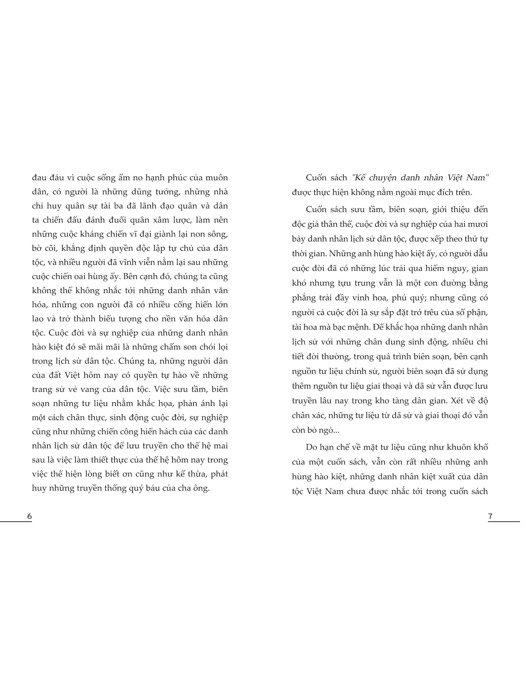 Sách - Kể Chuyện - Danh Nhân Việt Nam (Tái Bản 2023)