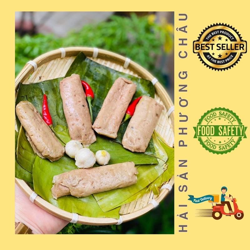Đặc Sản Huế - Chả Bò Huế gói lá chuối đặc biệt thơm ngon - set 10 cái