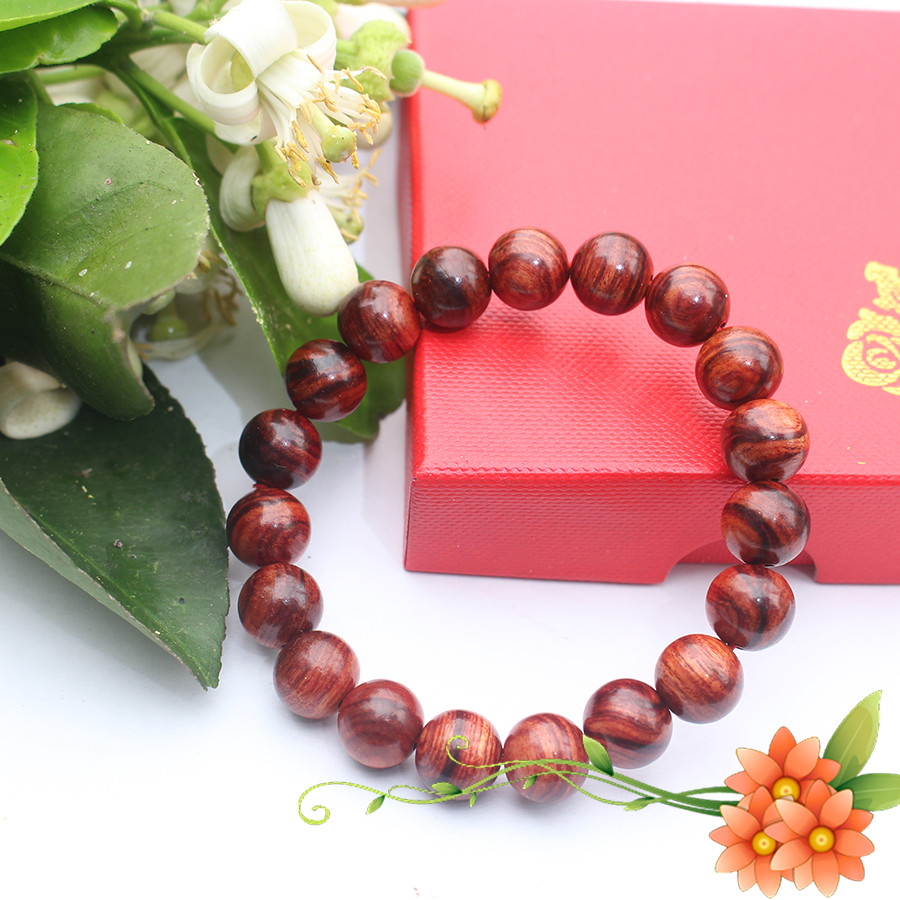 Vòng tay phong thủy Gỗ Sưa Cao Cấp _10 ly