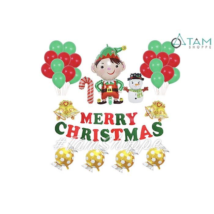 Bóng nhôm chú lính chì Noel C85cm