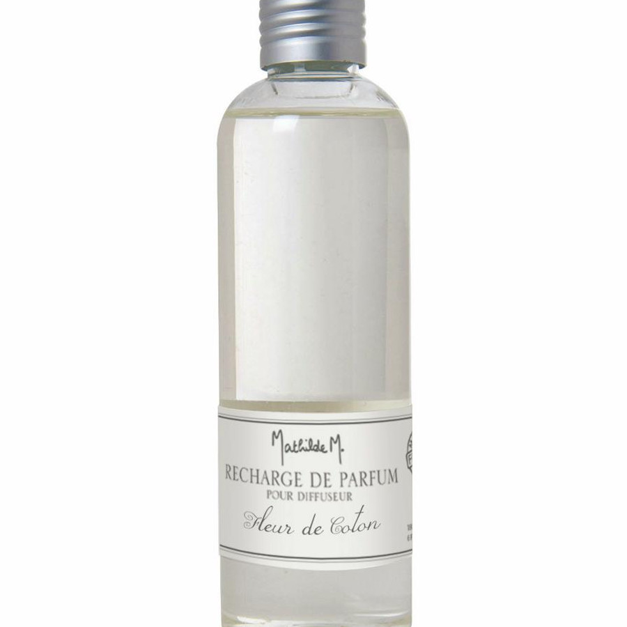 Bộ Khuếch Tán Nước Hoa Mathilde M Room Perfume Diffusers Soliflore Grey - Fleur De Coton 200ml