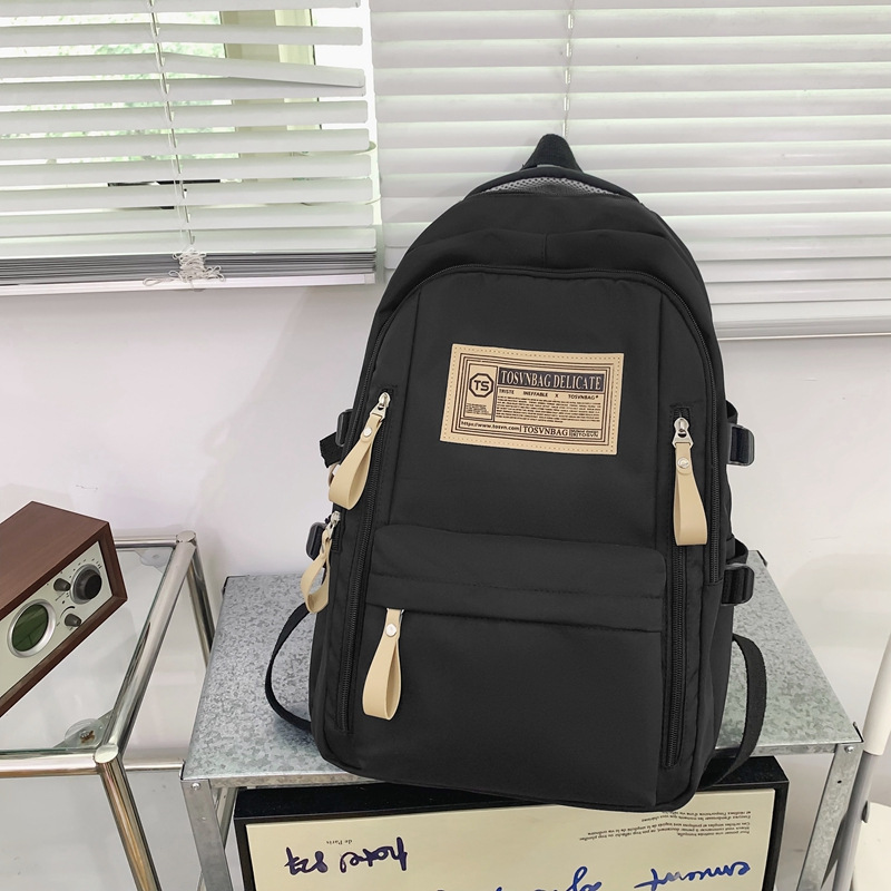 Balo nam nữ Retro BH Kids phong cách Âu Mỹ, vải Oxford chống thấm nước BHS102