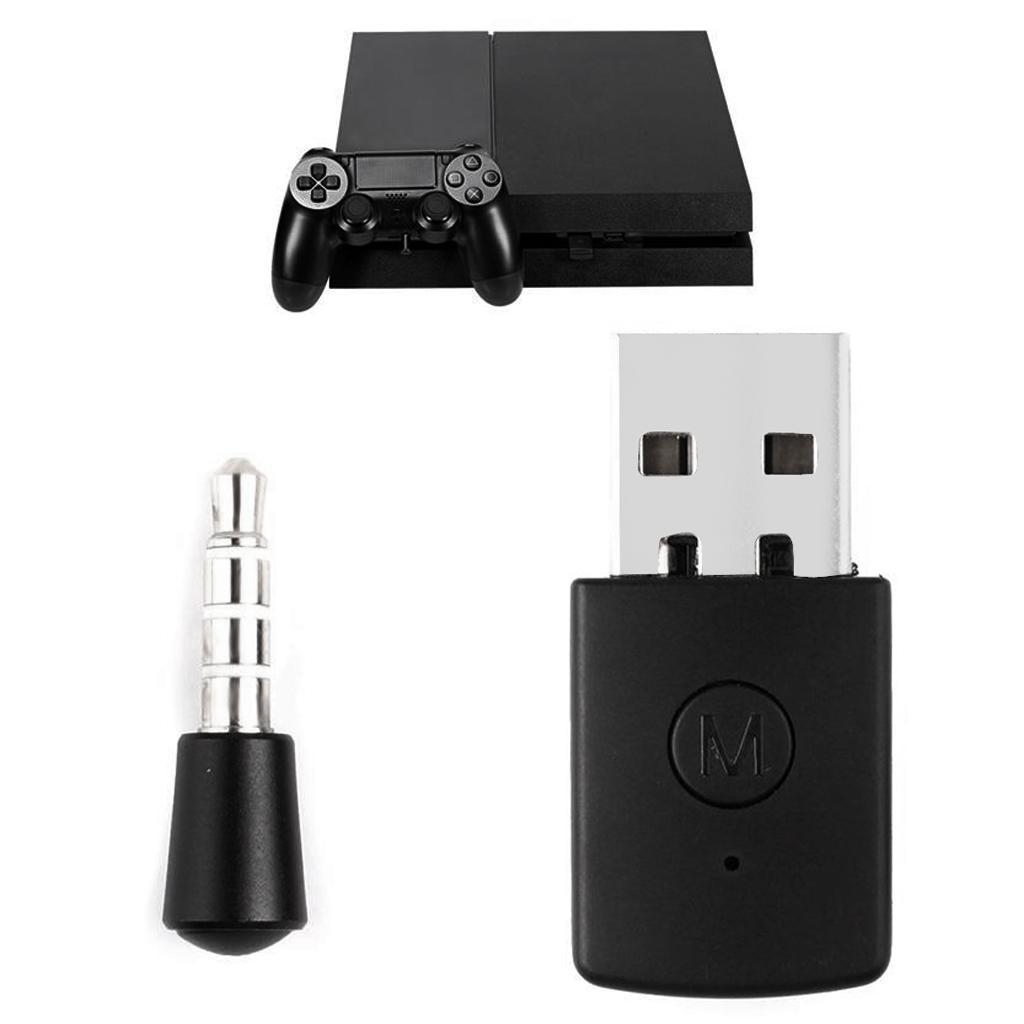 2x Wireless Adapter 4.0 +EDR Dongle Receiver USB Adapter for PS4