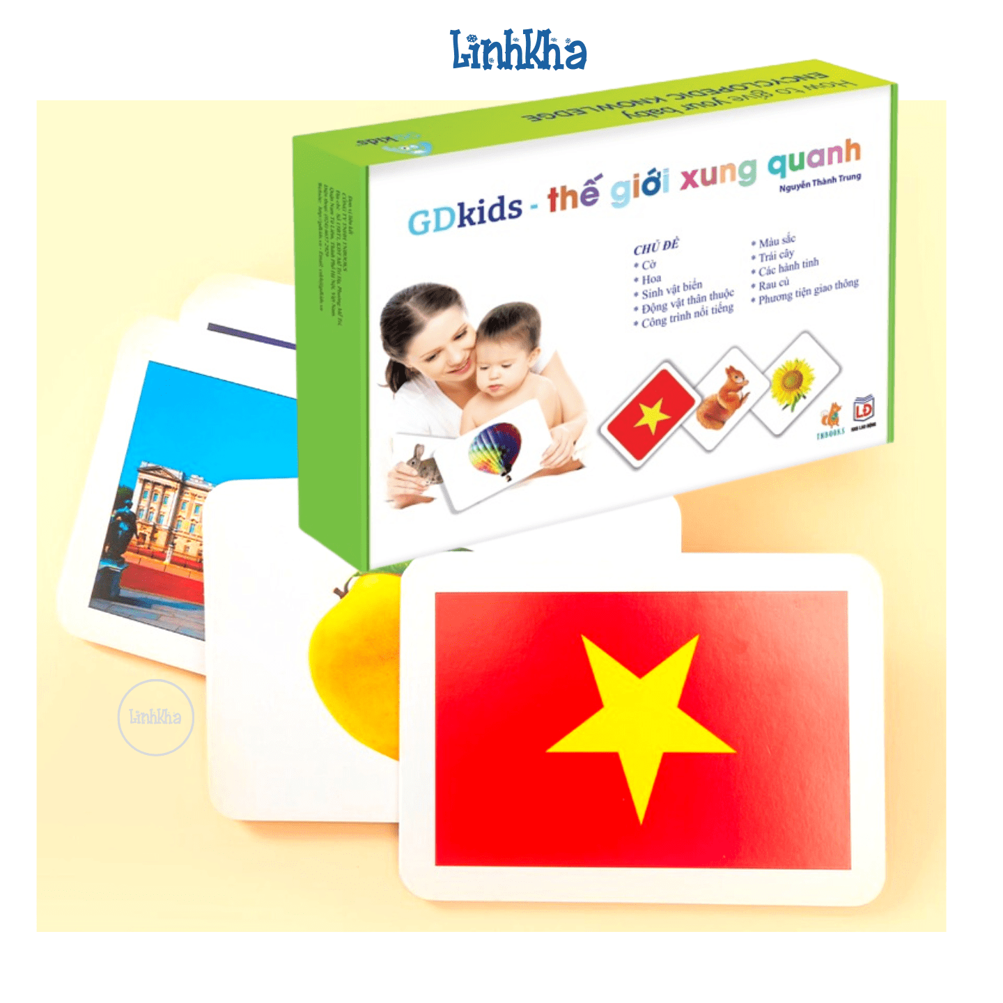 Flashcard - Bộ 100 Thẻ Dạy Trẻ Thế Giới Xung Quanh Theo Phương Pháp Glenn Doman - TN0005