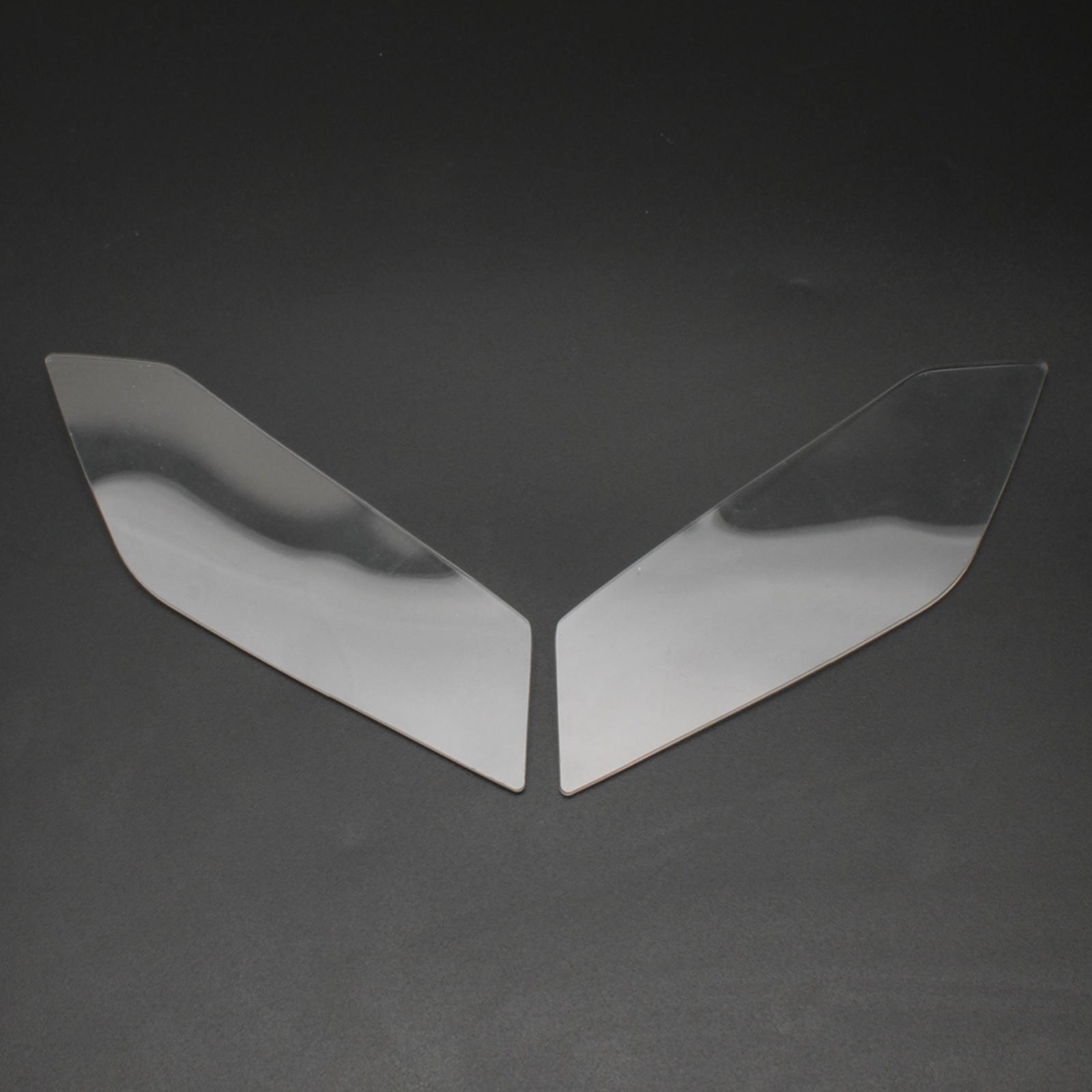 Headlight Cover Protective Film Headlight Piece Headlight Protector Headlamp for YAMAHA MT-09 17-21 Modified Replacements Durable