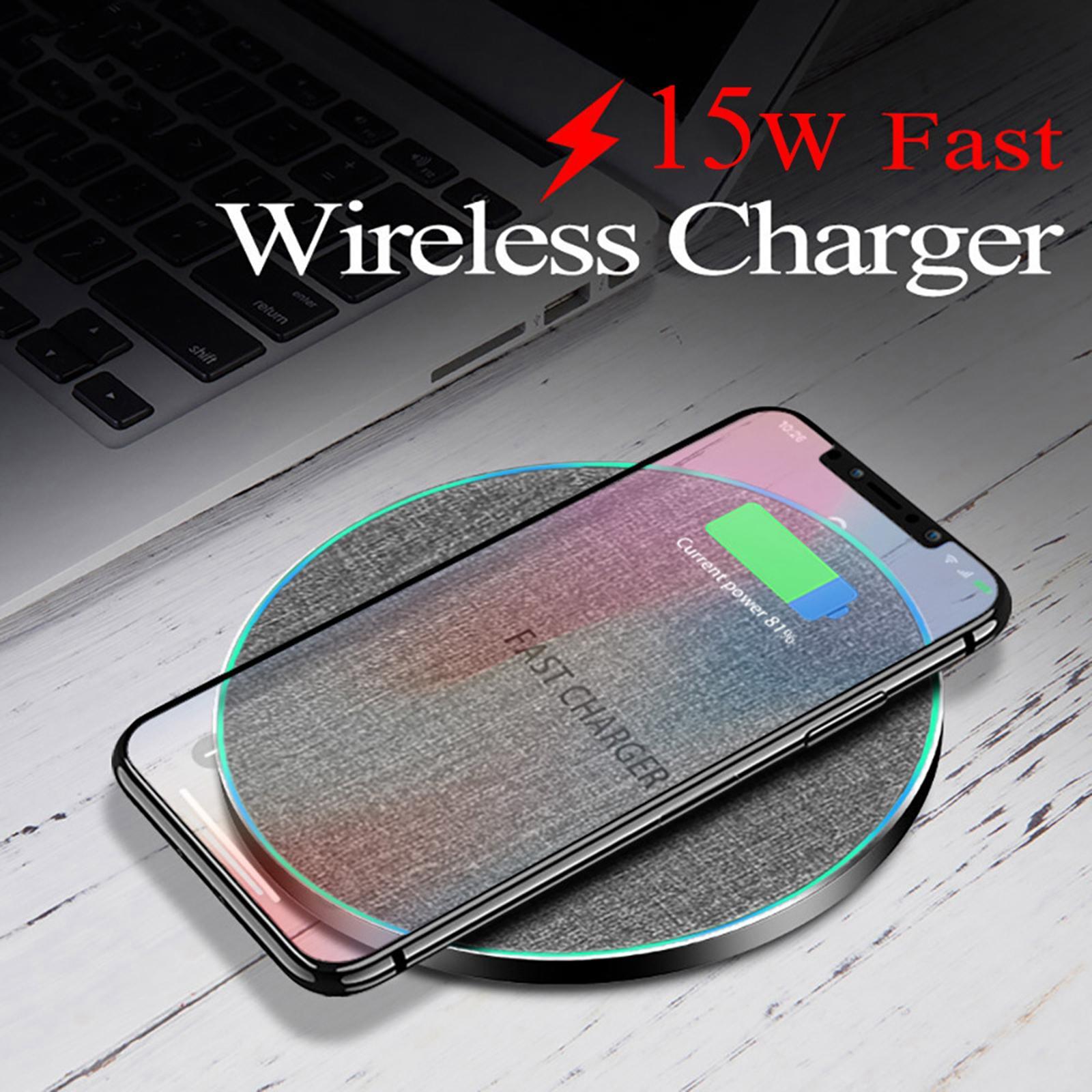 15W Wireless Charging Stand Dock For XS X 8 Super Thin