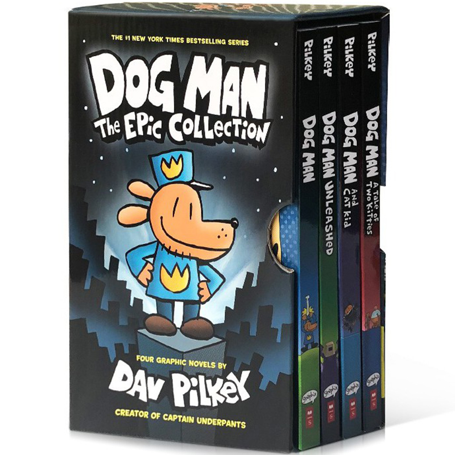 Dog Man The Epic Collection Boxed Set (Volume 1-4)