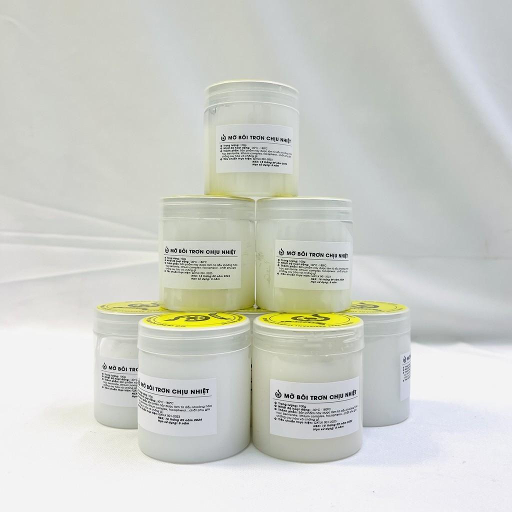 Mỡ trắng bôi trơn giảm chấn, Grease chống rỉ sét. giảm tiếng cọt kẹt trên ô tô kèm chổi quét