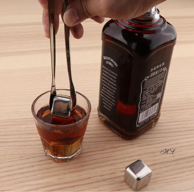 Set 2 Kẹp Gắp Đường, Đá Viên Inox304