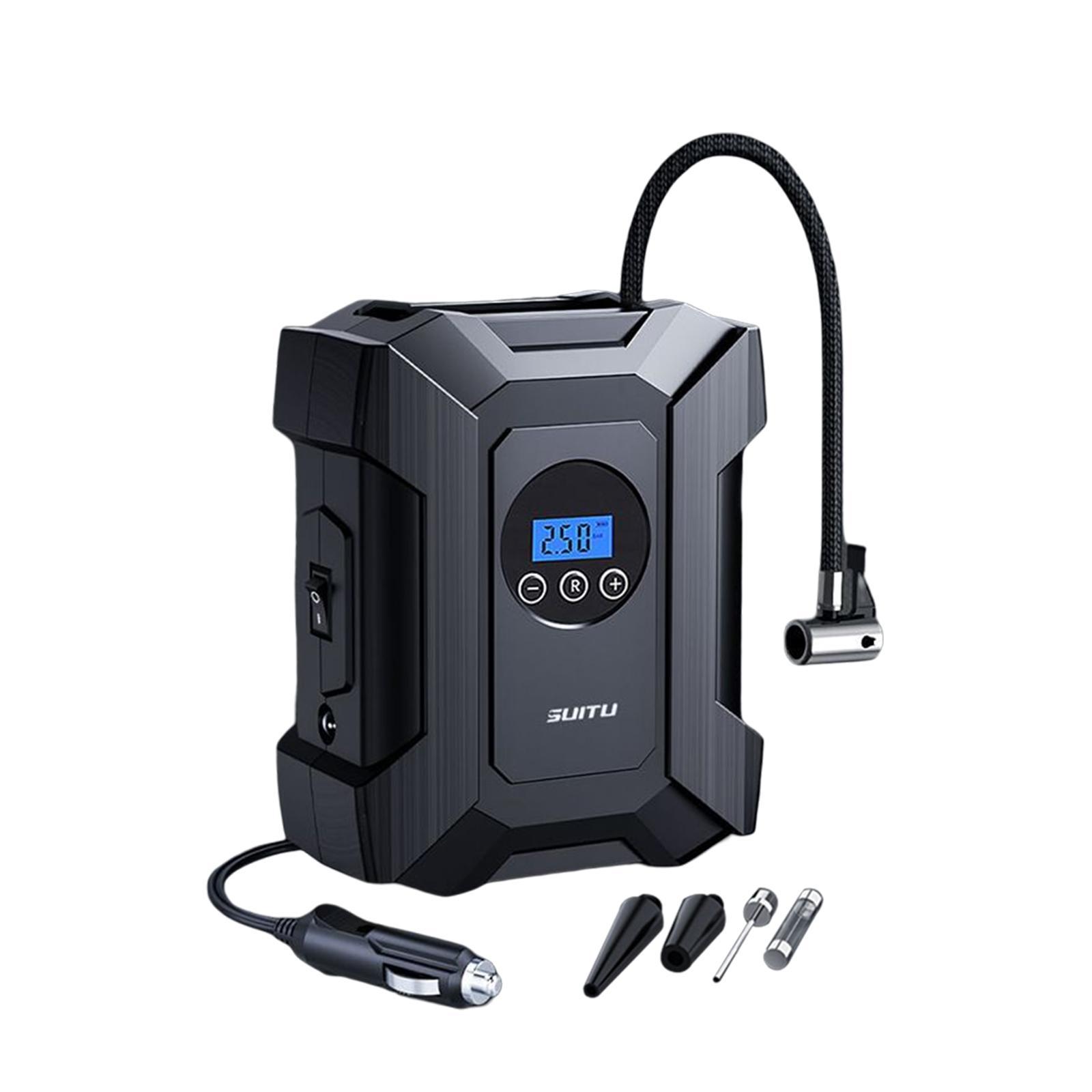 Car Tire Inflatable Pump Digital Display Tire Inflator for Motorcycles