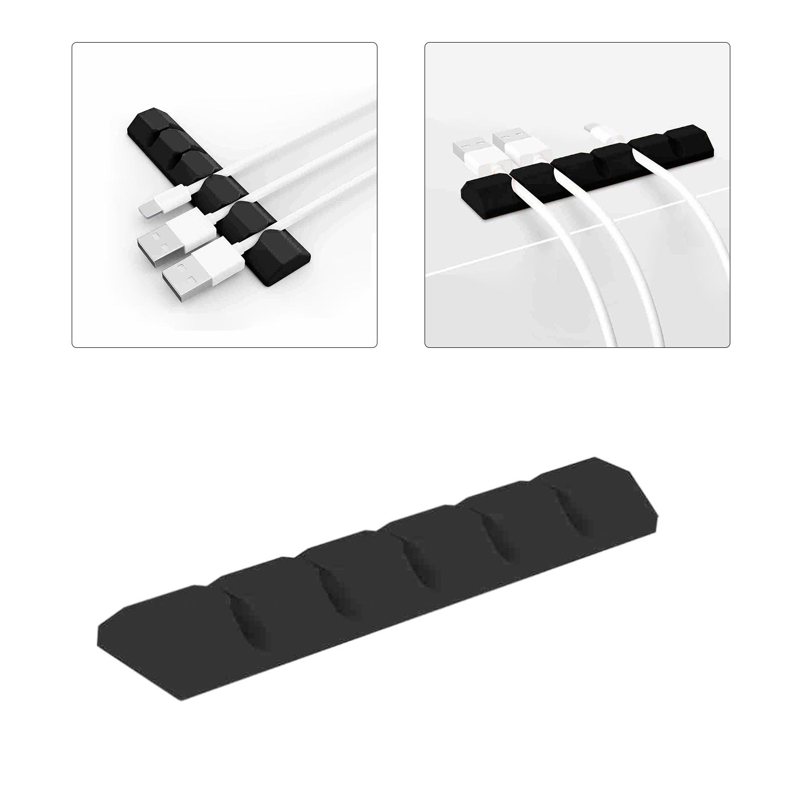 Silicone Cable Clips Cable Organizer Cable Management for Office