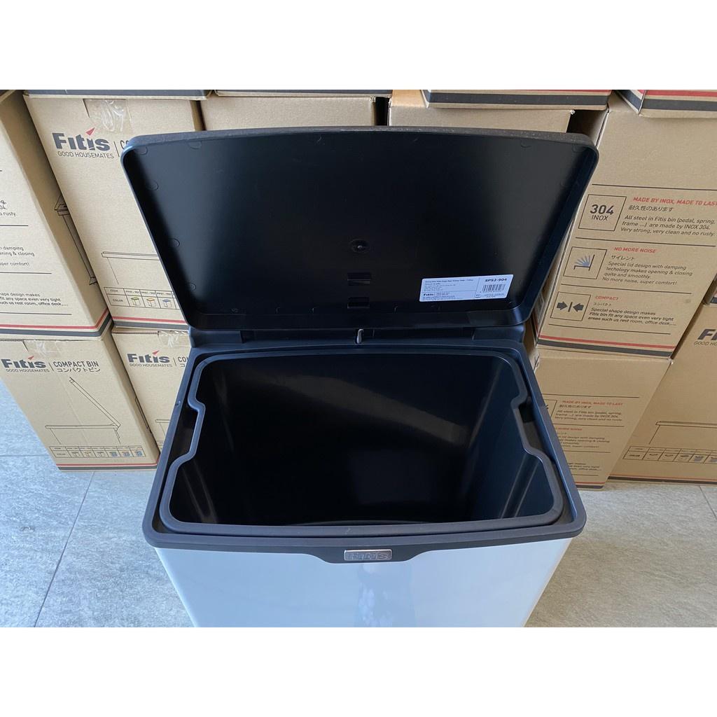 Thùng rác inox cao cấp lõi đơn 26 Lít