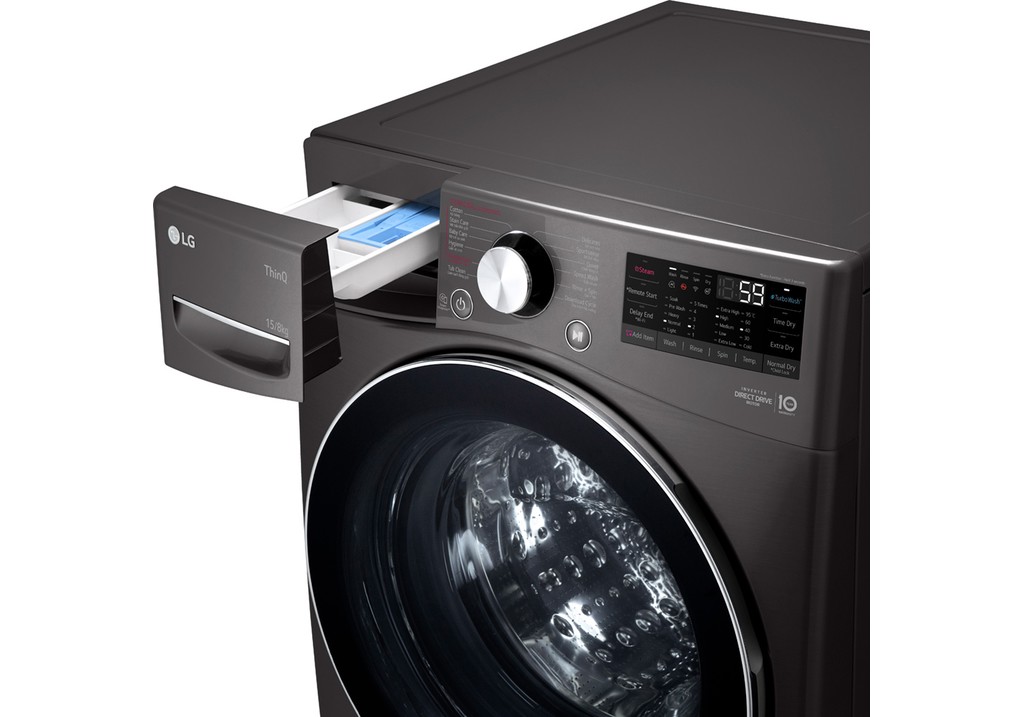 Máy giặt sấy LG Inverter 15 kg F2515RTGB - Hàng chính hãng