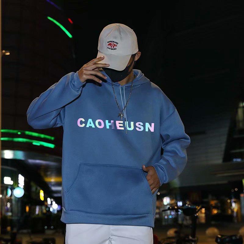Áo Hoodie Dài Tay Form Rộng Phong Cách Hàn Quốc Dành Cho Nam / Size M-3Xl