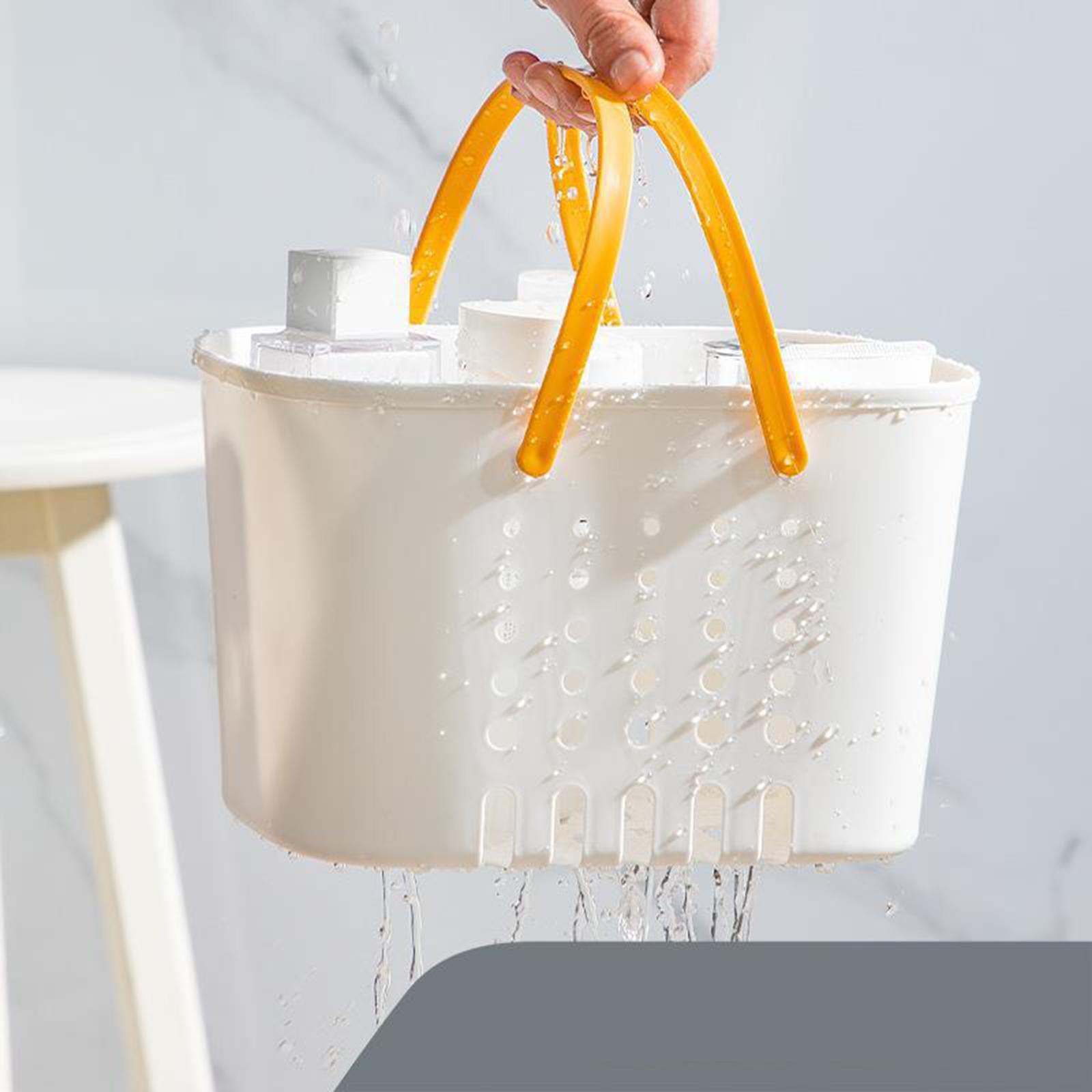 Shower Caddy tote organizer Durable Quick Drain Organizer with Handle for Kitchen