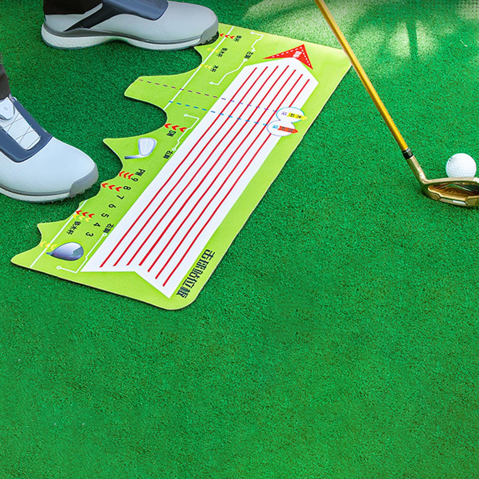 Golf Training Swing Mat Golf Training Aid Golf Accessories for Golf Practice Golf Gift