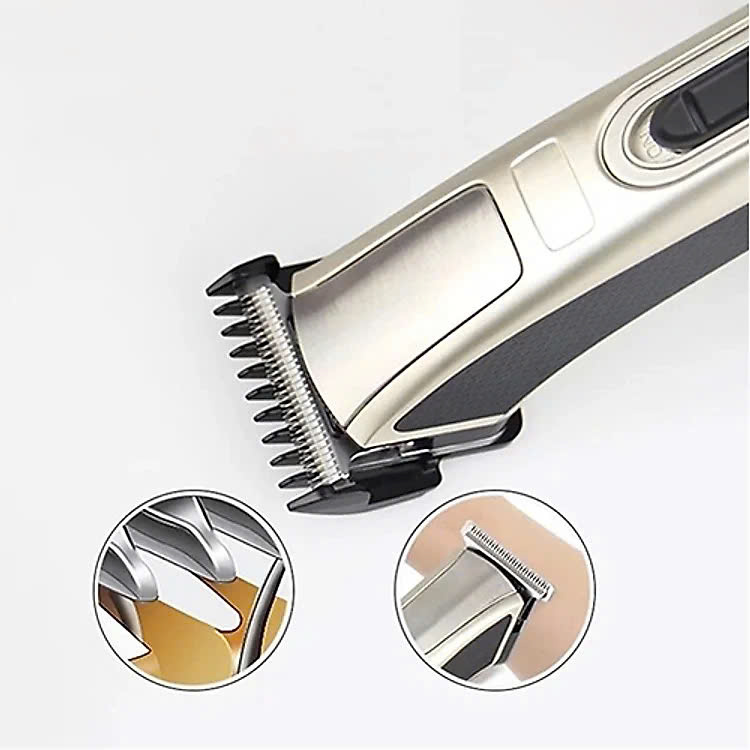 Tông đơ cắt tóc pin sạc hớt tóc cho bé và người lớn kèm phụ kiện - Chính hãng