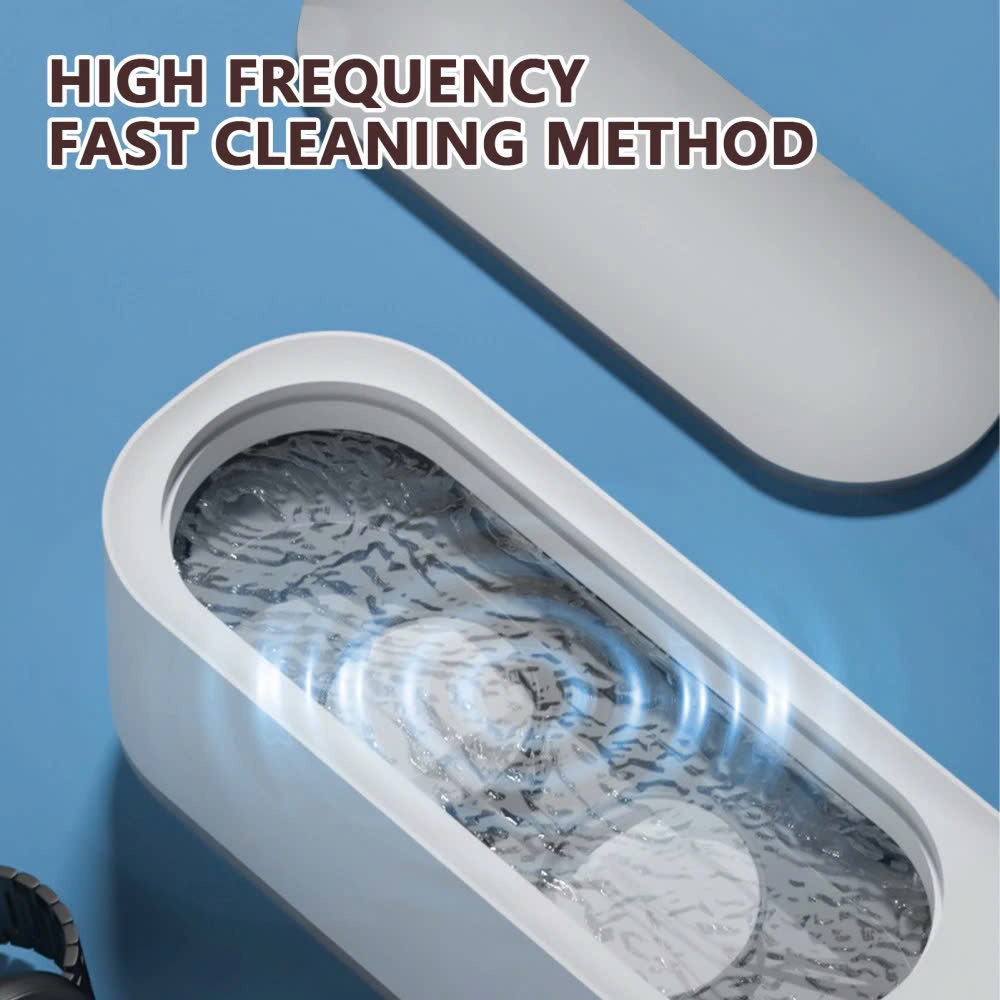 Máy Rửa Mắt Kính Và Trang Sức Bằng Sóng Siêu Âm 45000Hz – Làm Sạch Nhanh, Tiện Dụng, Hàng Chất Lượng Cao