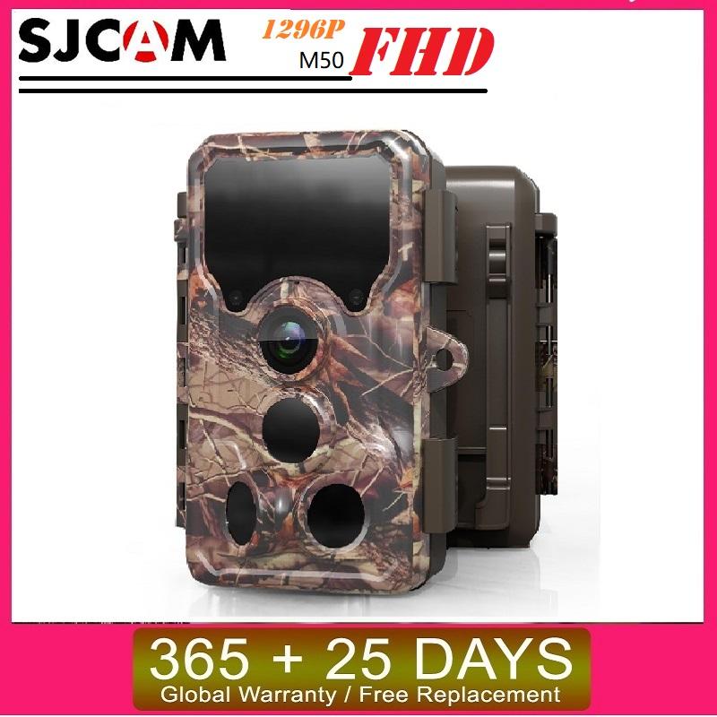 SJCAM M50 24MP 1296P Máy ảnh đường mòn động vật hoang dã ảnh bẫy 38-ir LED PIR Động vật hoang dã Động vật hoang dã WiFi theo dõi giám sát 2.4GHz