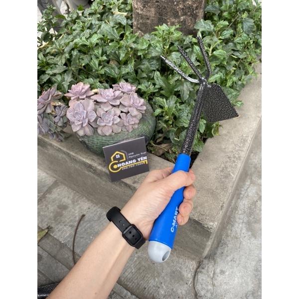 Cuốc cào làm vườn C-mart A0707 hai đầu cán bọc nhựa nhập khẩu Đài Loan, Cuốc trồng cây