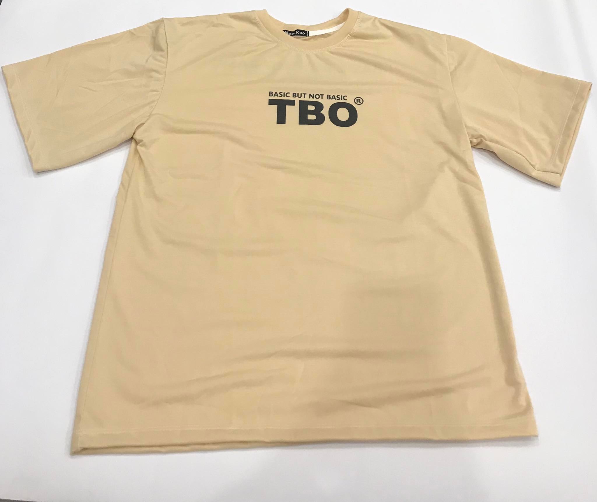Áo thun unisex tay lỡ form rộng nam, nữ họa tiết in chữ TBO,Chất vải cotton tháng mát dễ chịu
